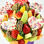 Happy Anniversary Fruit Arrangement