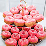 Pink Chocolate Donut Collection