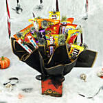 Spiders and Candies Arrangement