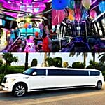 Infiniti Premium Limousine Experience With Balloon Decor