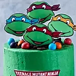 Teenage Mutant Ninja Turtles Red Velvet Cake- 2.5 Kg