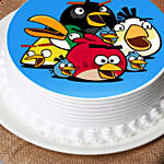 Angry Birds Theme Birthday Cake 1 Kg