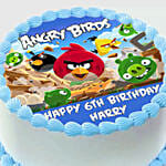 Angry Birds Theme Yummy Cake 1 Kg