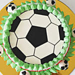 Football Cream Marble Cake