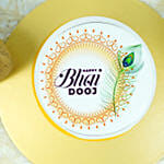 Bhai Dooj Mono Cake Mug N Coaster