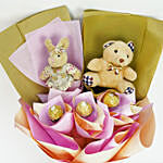 Mini Cuddles and Rocher Bouquet