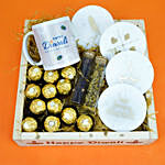 Diwali Wishes with Tea Marble Coasters