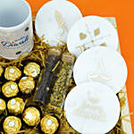 Diwali Wishes with Tea Marble Coasters