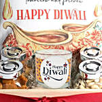 Diwali Gifts Hamper With Printed Cushion
