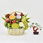 Exotic Fruits Basket and Wish Tree