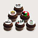 50Th National Day Cupcakes