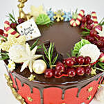 Delightful Christmas Chocolate Cake
