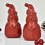 Two Red Santa Chocolate