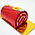 4 Portion Red Velvet Log Cake