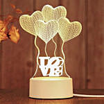 Sweetness of Love Cupcakes n Love Table Lamp