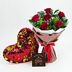 Red Roses Love Collection Combo