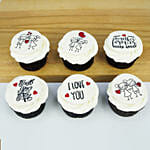 Valentines Day Cupcakes n LOVE Led Lamp