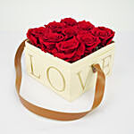 Forever Roses Love Box n Cake