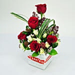 I Love You Flower in a Vase