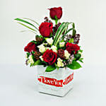 I Love You Flower in a Vase