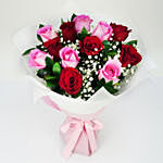 Pink and Red Roses Grand Bouquet