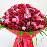 Special 200 Roses Bouquet With Teddy