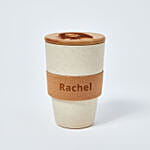 Personalised Bamboo Travel Mug