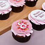 Womens Day Cupcakes