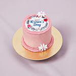 Womens Day Mono Cake Red Velvet