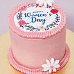 Womens Day Mono Cake Red Velvet