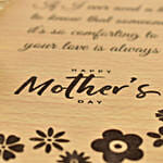 Mothers Day Hanging Plaque of Dry Flowers