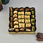 Square Tray of Dates and Baklava