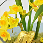 Daffodil and Easter Bunny Chocolate