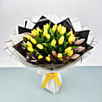 Yellow Tulips Beauty Bouquet