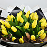 Yellow Tulips Beauty Bouquet