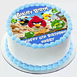 Angry Birds Theme Yummy Cake Half Kg