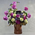 Breathtaking Flowers With Chocolates