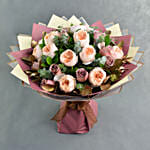 Premium Bouquet of Garden Roses