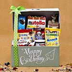 صندوق هدية يحتوي على الشوكولاتة بأنواع مختلفة وأوريو والمزيد
