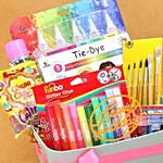 Love Tie n Dye and Painting Basket for Kids