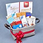 Milk Chocolates Basket