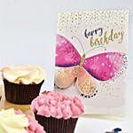 Yummy Cupcakes with Birthday Card