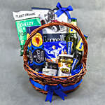 Blue and Delicious Gift Basket