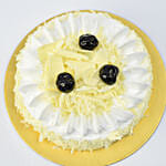 Sugar Free White Forest Cake Half Kg