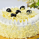 Sugar Free White Forest Cake One Kg