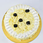 Sugar Free White Forest Cake One Kg