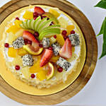 Vegan Fruit Cake with Plant