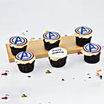 Avengers Birthday Cupcakes