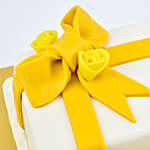 Gift Wrapped Mono Cake