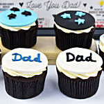 Starry Cupcake For Dad